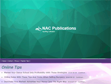 Tablet Screenshot of nac-tsx.com